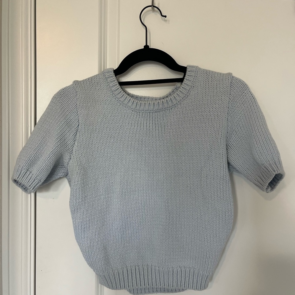 ASOS Light Blue Knit Crew Neck Sweater​